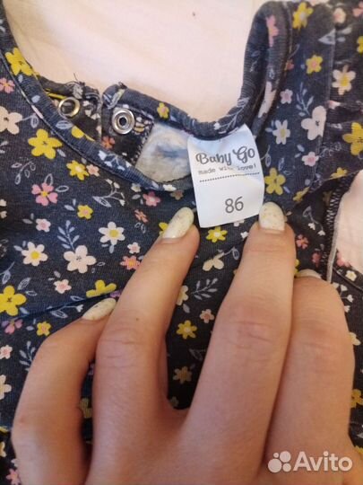 Платья для девочки 86