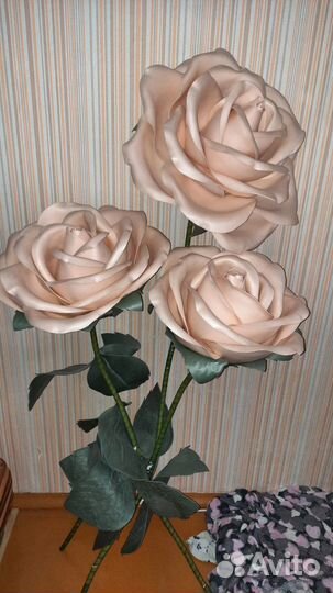Ростовые розы из изолона