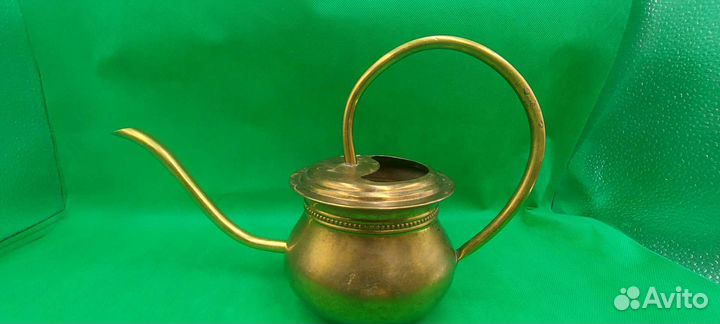 Антикварная бронзовая лейка.Европа.1 литр