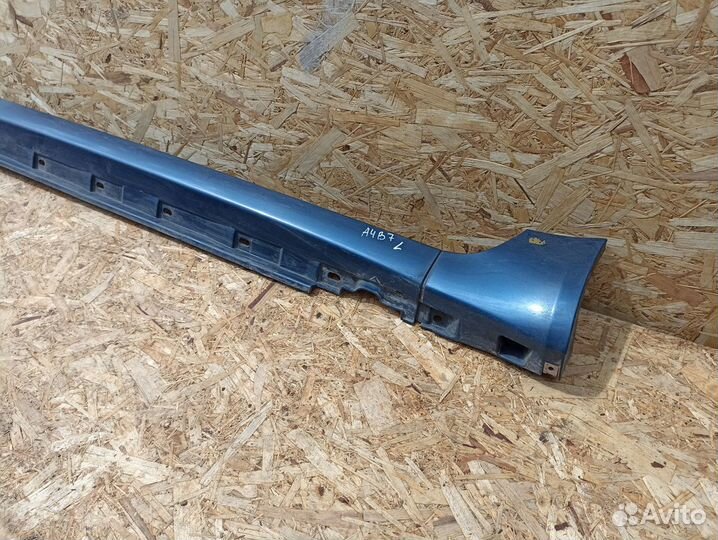 Накладка порога левая Audi A4 B7