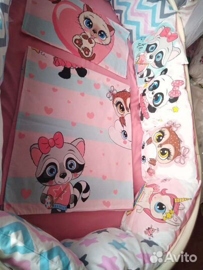 Комплект постельного белья для малышки