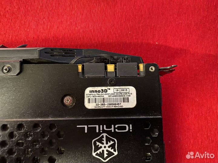 Видеокарта Inno 3d iChill GeForce GTX 970 4gb