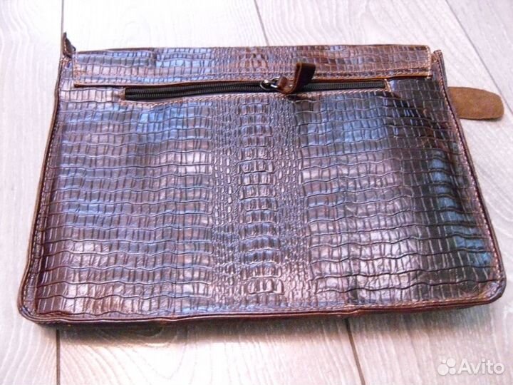 Сумка, натуральной кожи под крокодила