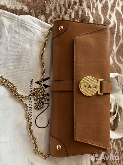 Сумка клатч женская натуральная кожа