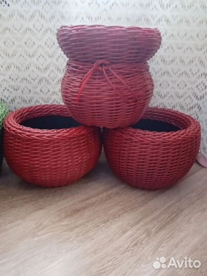 Кашпо для цветов и гипса