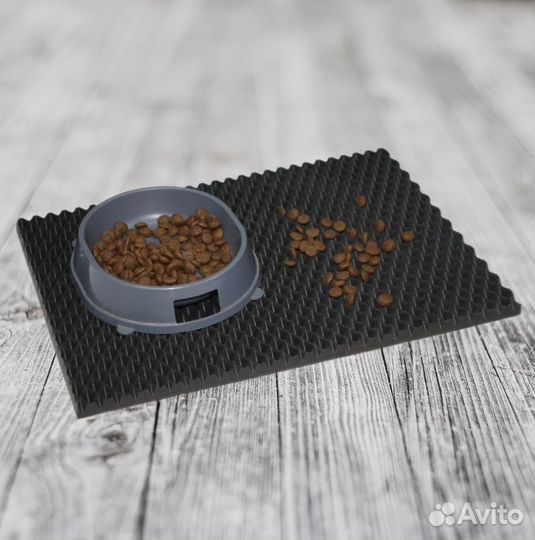 Коврик под миску для кошек и собак eva ева эва