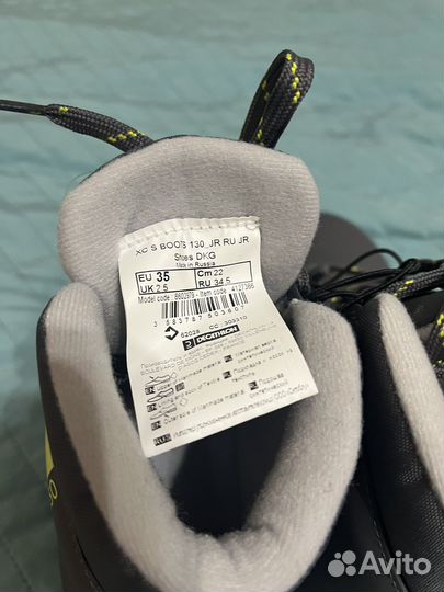 Новые лыжные ботинки NNN 35 размер