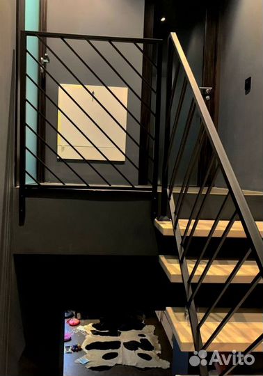 Металлокаркас для лестницы 