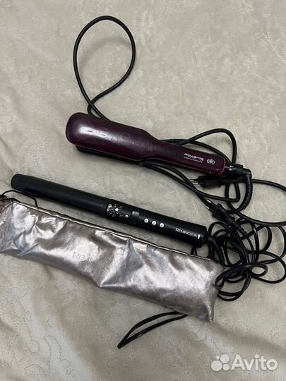 Плойка и выпрямитель для волос