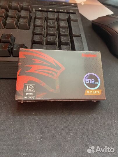 SSD KingSpec 512gb новый запечатанный