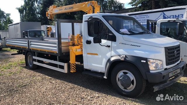 ГАЗ ГАЗон Next C41R33 с КМУ, 2023