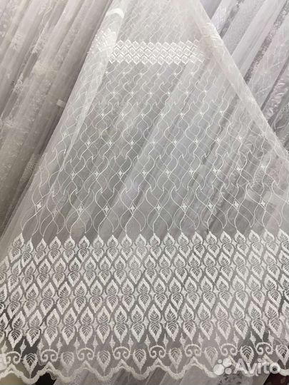 Тюль готовый