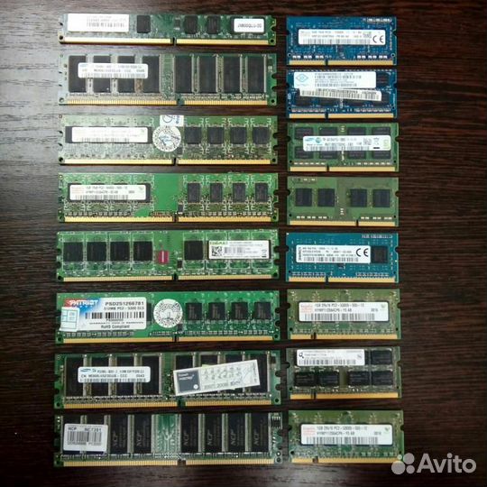 Оперативная память озу DDR DDR2 DDR3 12.10.22