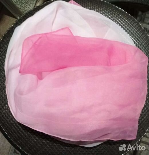 Лёгкий полупрозрачный шарфик