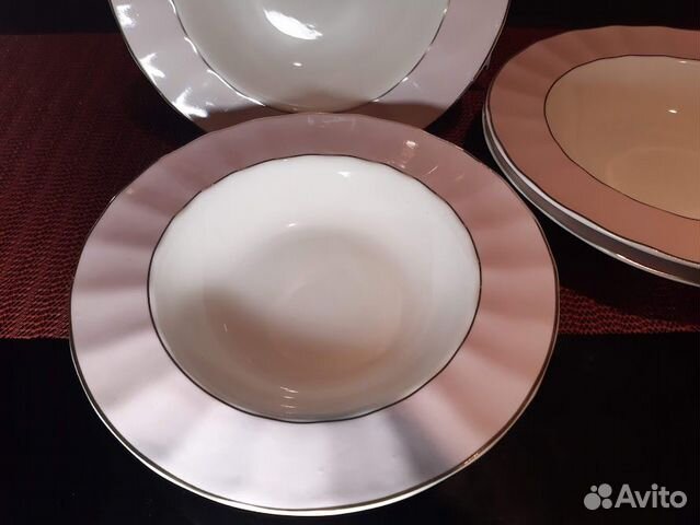 Набор тарелок глубоких 23 см lenardi