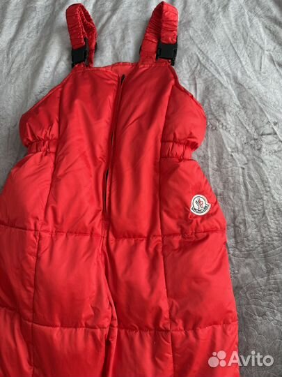 Комбинезон Moncler оригинал 128 пух перо