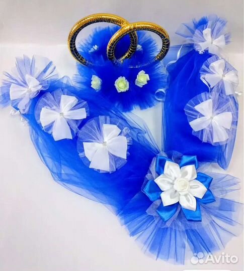 Свадебные украшения на автомобиль