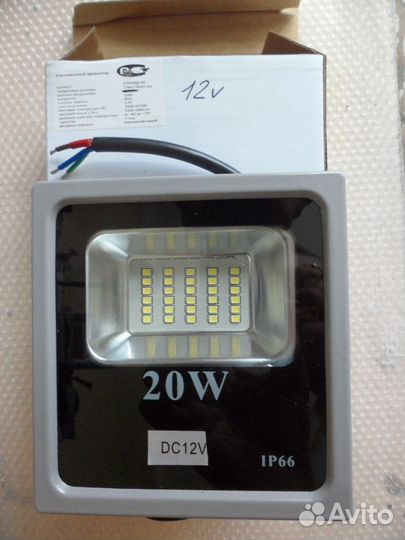 Прожектор светодиодный 20 -120 Вт 12-24 вольта