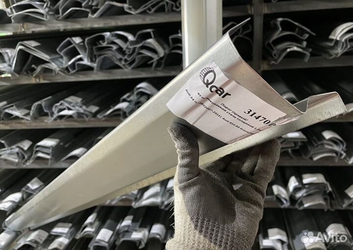 Порог правый Audi A4 B8 2007-2011(1мм)