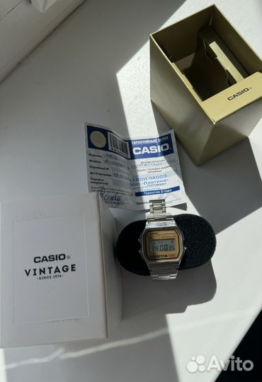 Часы casio vintage оригинал
