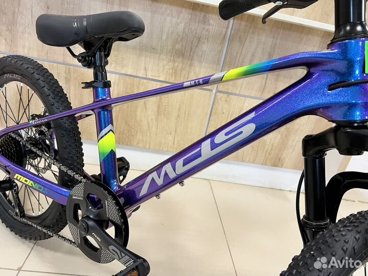 Велосипед скоростной на 7,8,9 лет магниевая рама