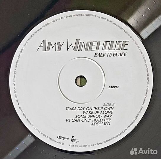 Amy Winehouse - Back To Black (2006/2020) LP