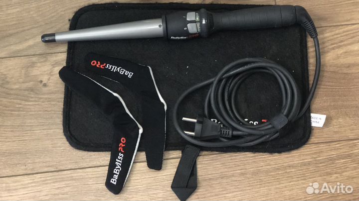 Конусная плойка babyliss 25-13 мм