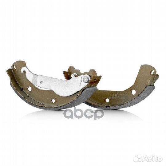 431202980 колодки барабанные задние Daewoo Kal