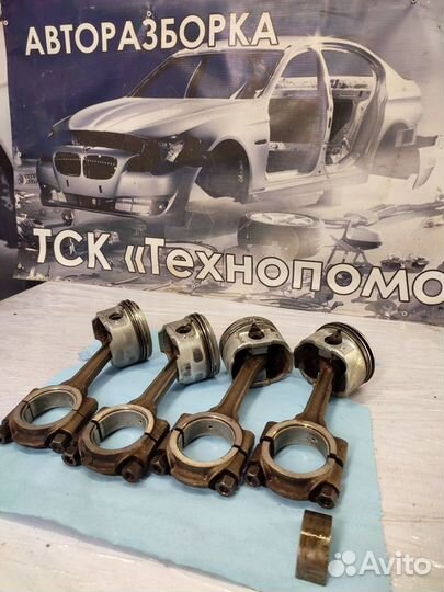 Гильза, шатун, поршень Peugeot 307