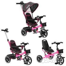 Трехколесный велосипед с родительской ручкой