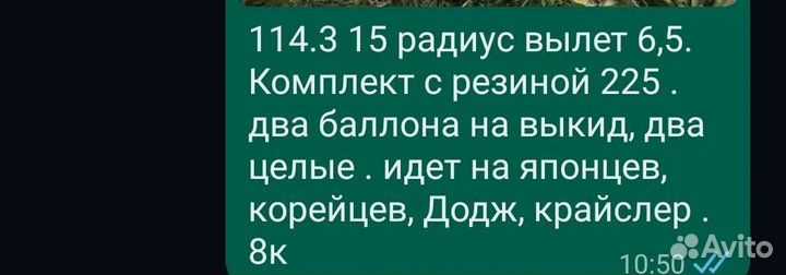 Колеса r15