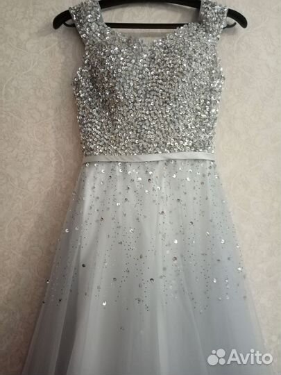 Платье на выпускной в пол размер 44-46
