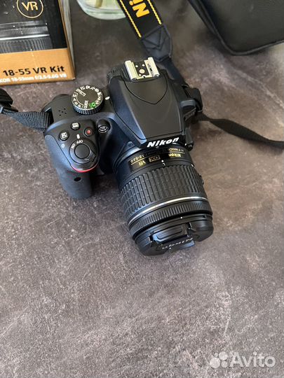 Фотоаппарат nikon d3400 18-55 vr kit