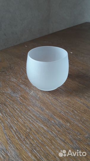 Фужеры, стопки, рюмки матовое стекло