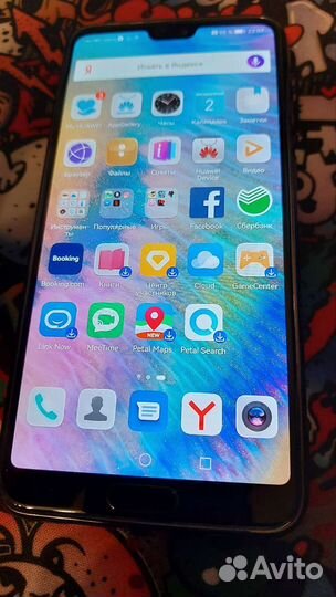 Телефон huawei p20 pro синий 6/128