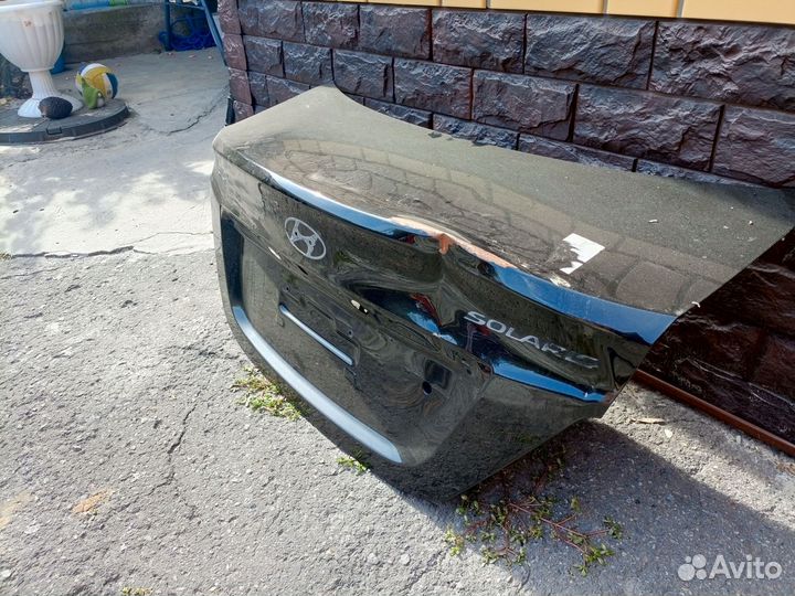 Крышка багажника Хендай Солярис оригинал