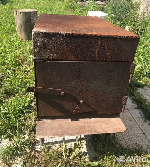 Печь дровяная буржуйка