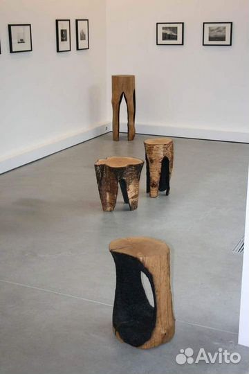 Пень интерьерный