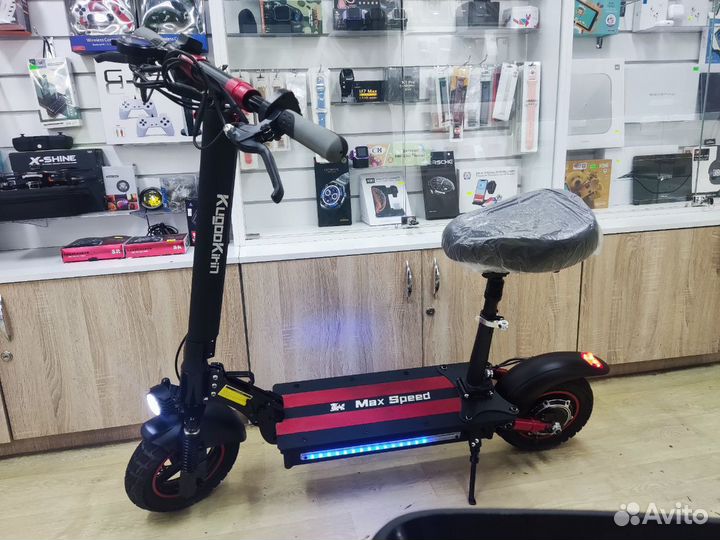 Электросамокат Kugoo MaxSpeed (пробег 20км