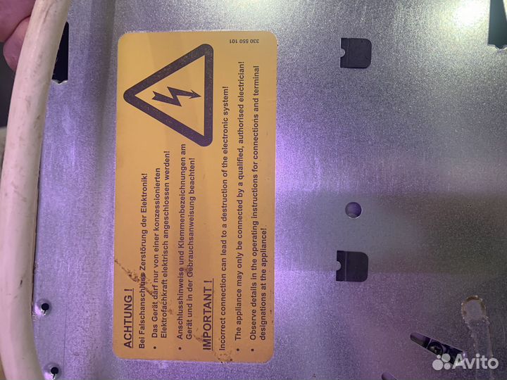 Варочная панель electrolux (на запчасти)