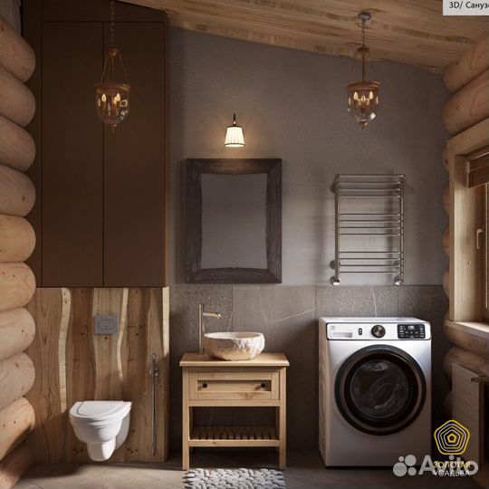 Сруб бани 146м2