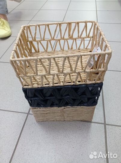 Корзина плетеная