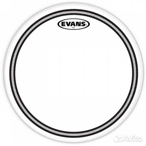 Evans tt12ec2s EC2 Clear Пластик для барабана 12