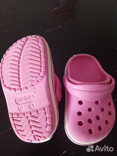 Шлепки Crocs c4 кроксы