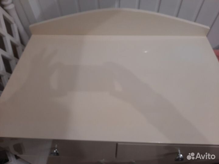 Пеленальный комод белый