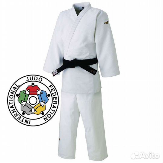 Кимоно для дзюдо мизуно(Mizuno) оригинал 750г/м2