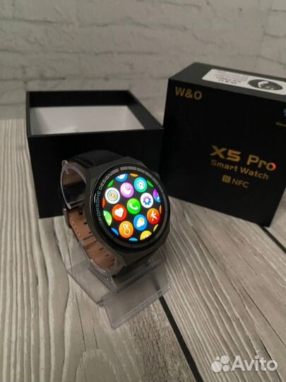 Круглые Smart Watch X5 PRO + гарантия