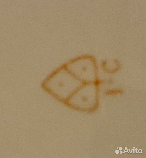 Блюдце от сервиза СССР