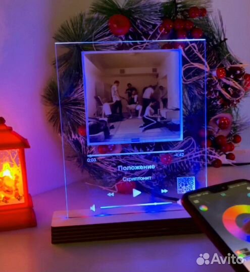 Рамка с живым фото