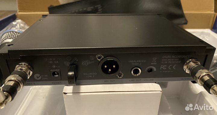 Радиомикрофон Shure SLX24 Beta 58